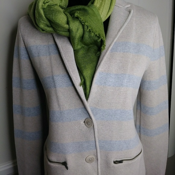 Talbot Jacket blazer zippered pockets NWOT - Picture 3 of 8